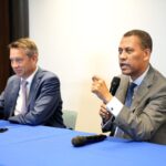 Carolina informa que ejecución del remozamiento del parque Enriquillo ha avanzado en un 45 %