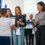Carolina supervisa avances en remodelación del parque Núñez de Cáceres